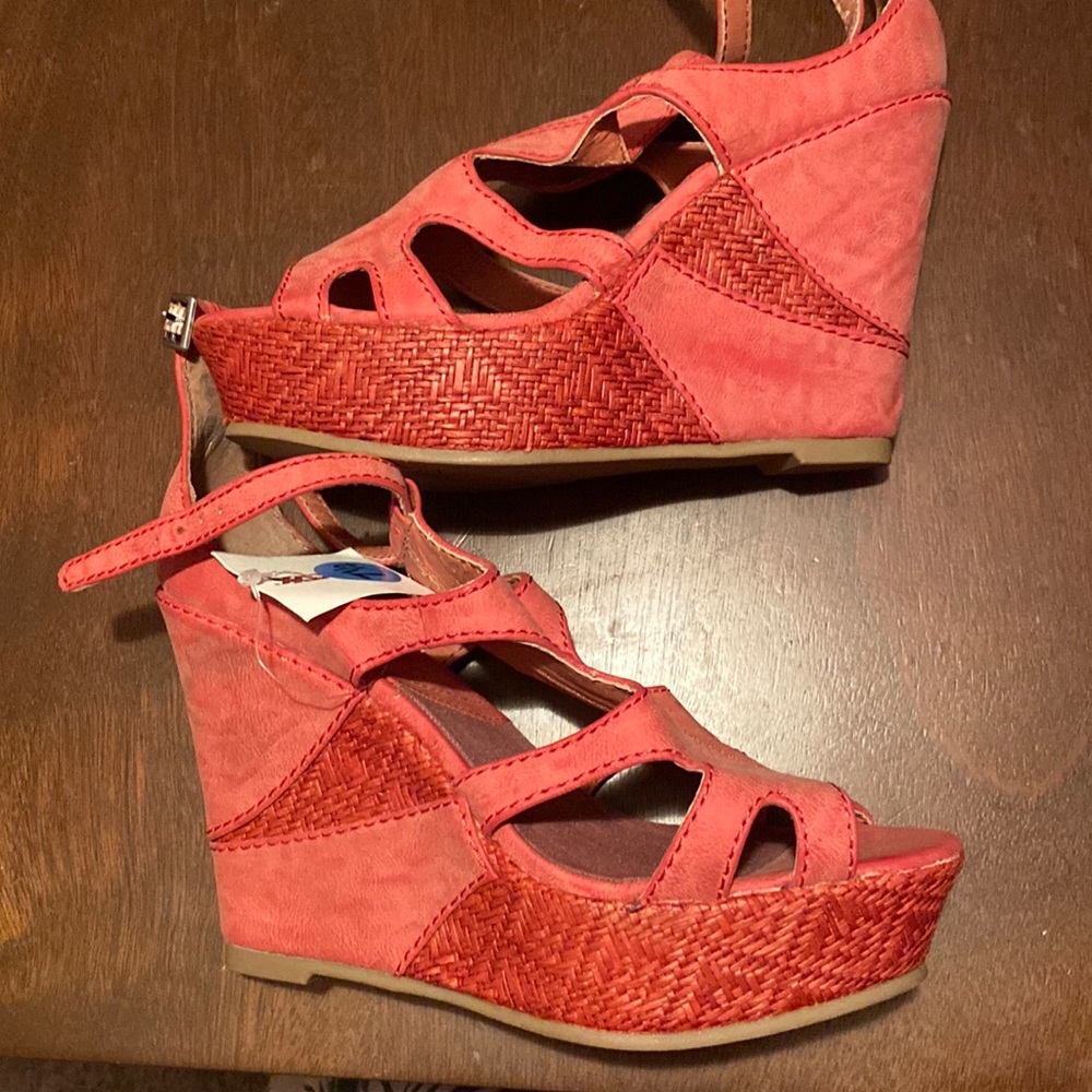 Big Buddha Salmon color wedges